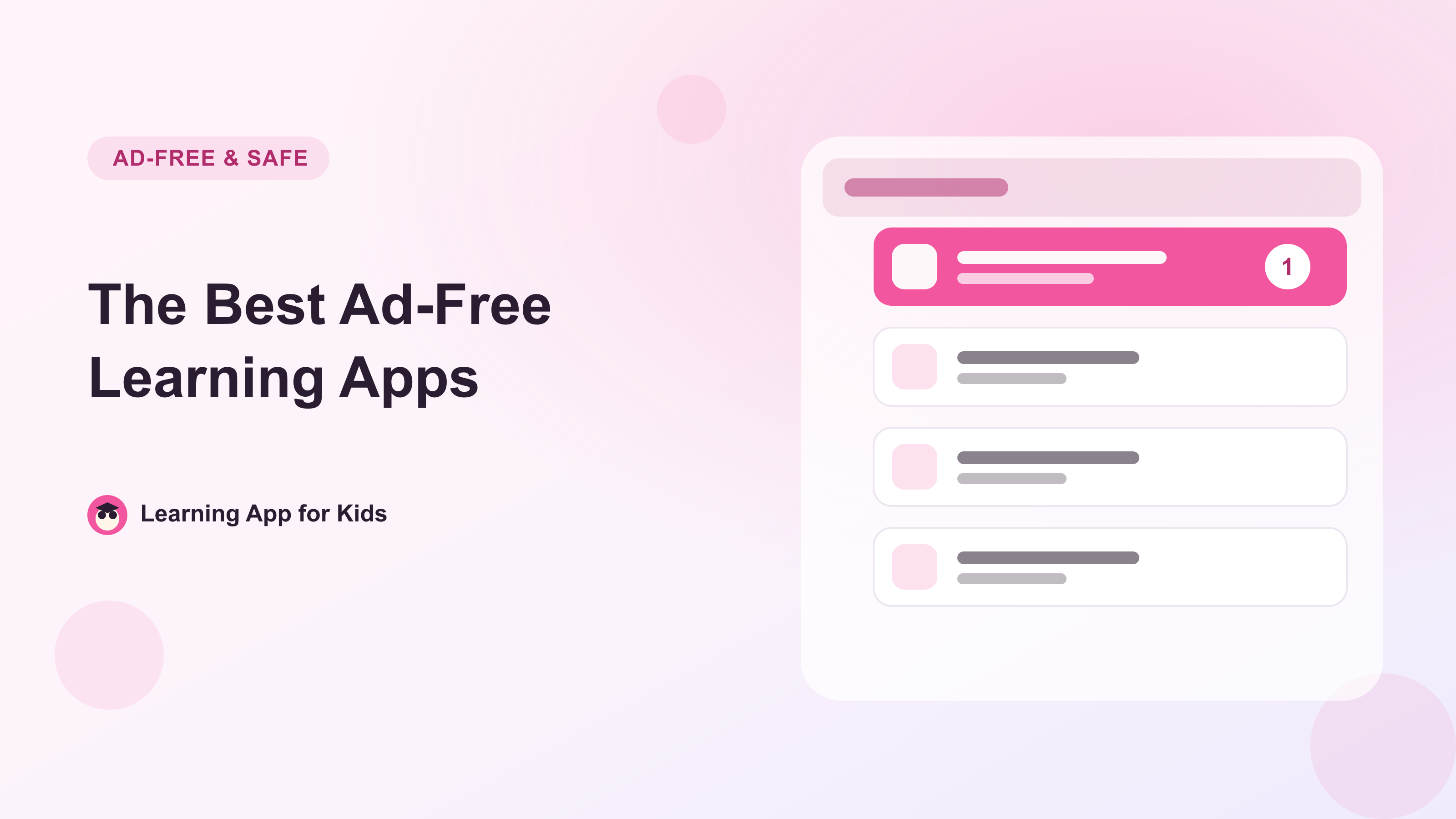 Best 7 Ad-Free Learning Apps for Children