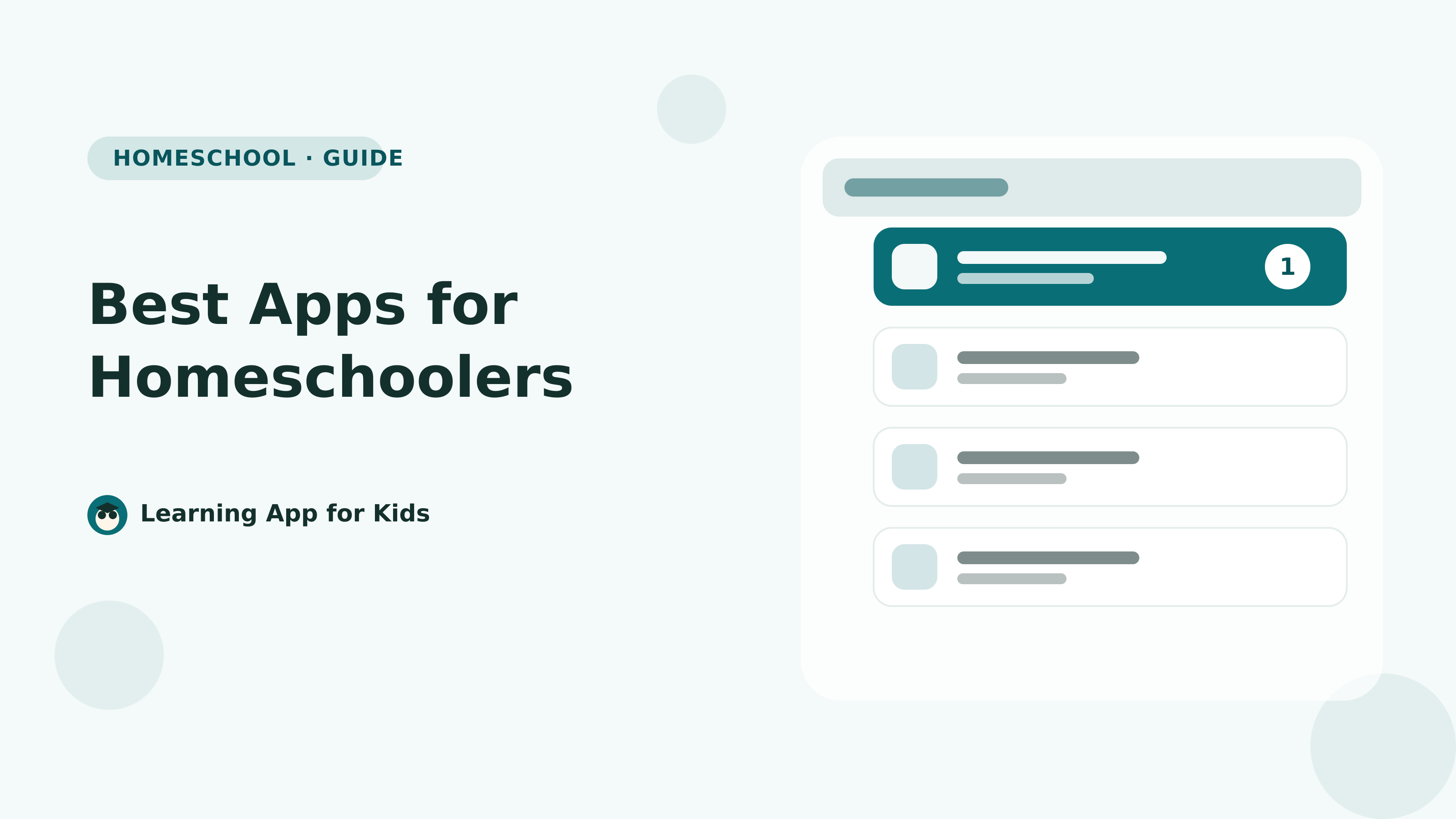 Leading 8 Educational Apps for Homeschooling Families