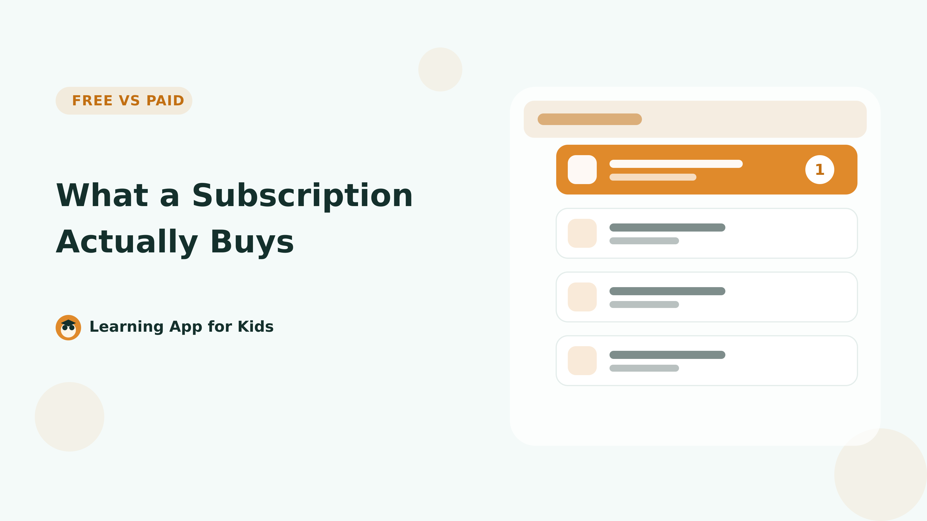 Free vs Paid Learning Apps: What a Subscription Buys