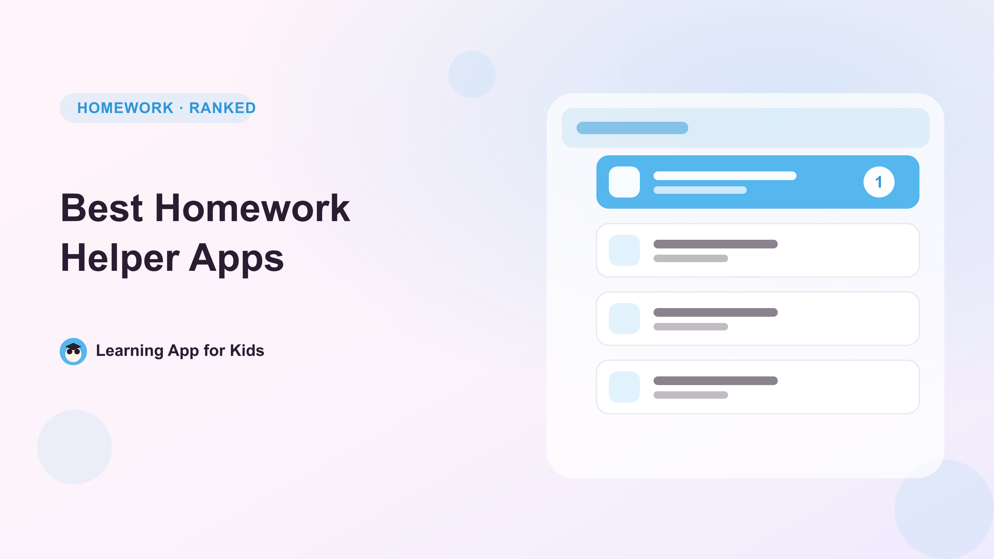 Top 10 Homework-Helper Apps for Kids and Parents