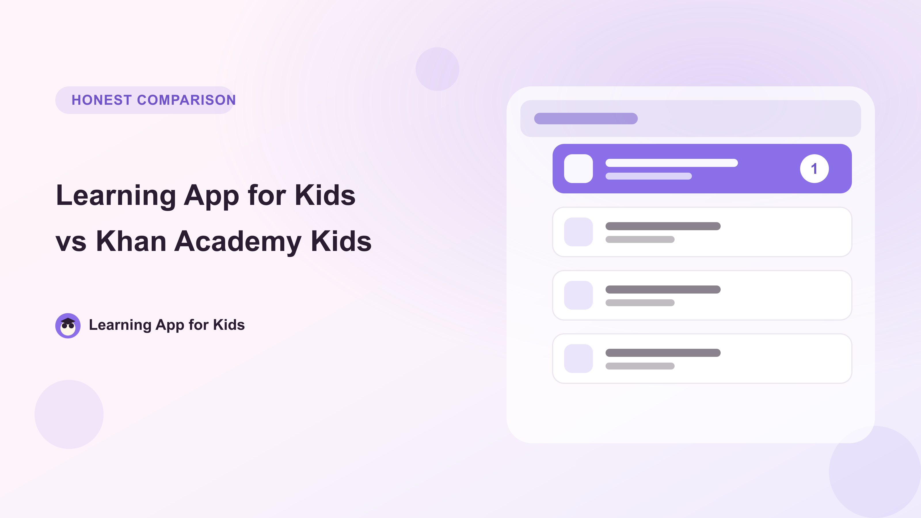 Learning App for Kids vs Khan Academy Kids: Which Is Better for Young Learners?