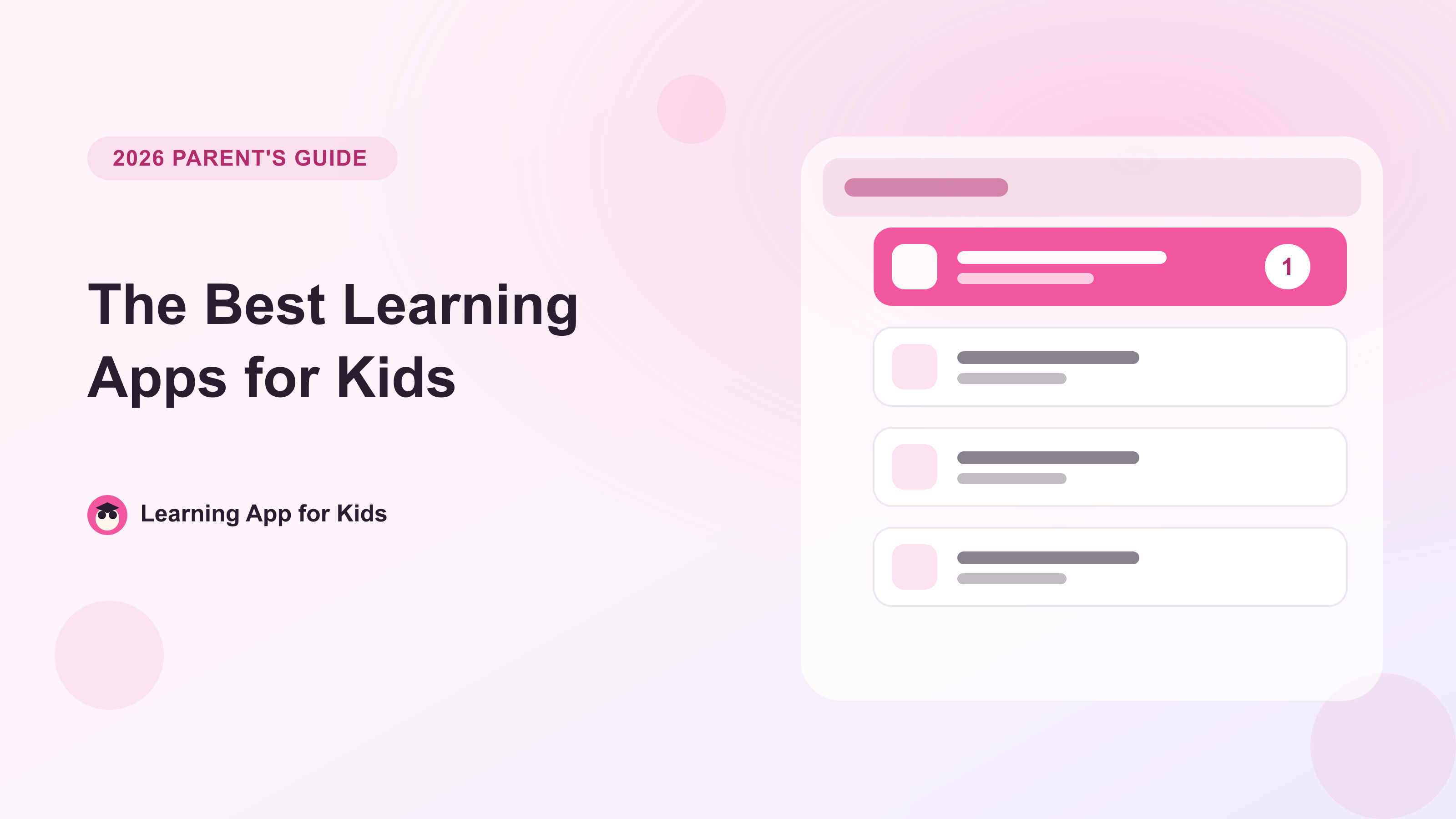 Best 10 Learning Apps for Kids in 2026